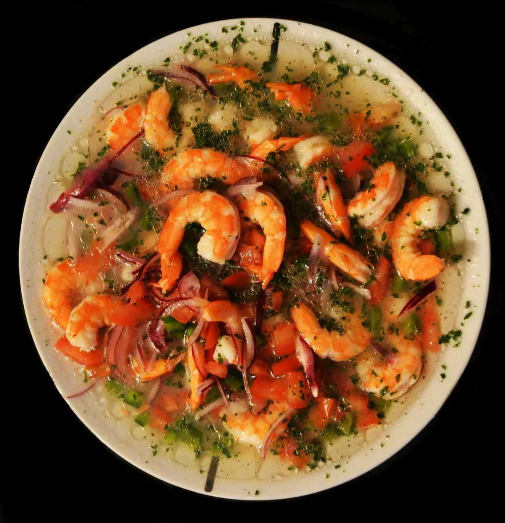 ceviche de camaron