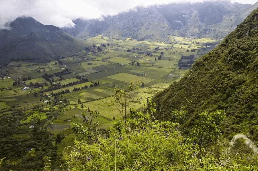 Pululahua Volcano Crater