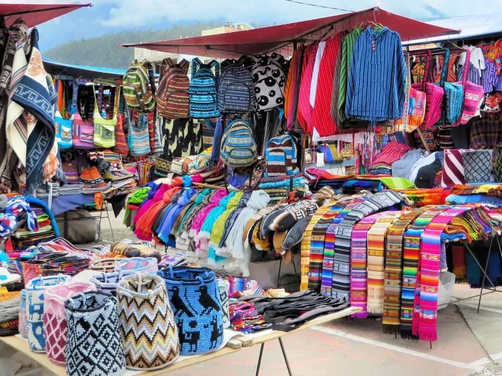 Otavalo market clothes