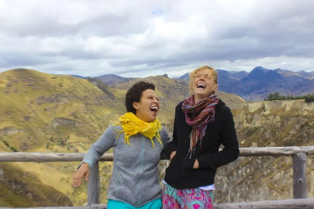 Parada para observar el Cañón del Toachi 2