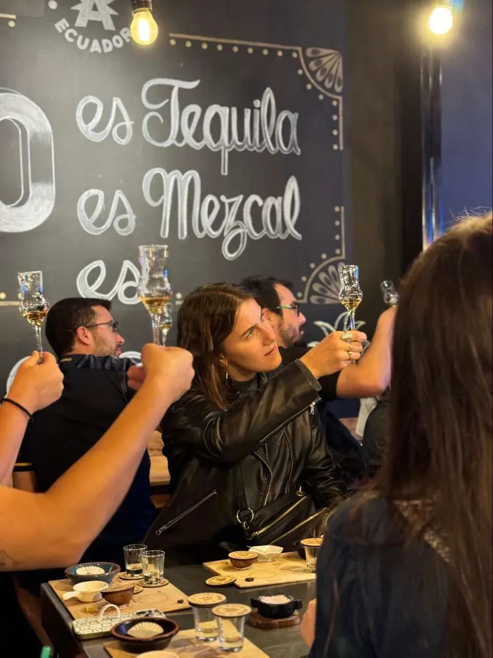 Miske tasting at Casa Agave