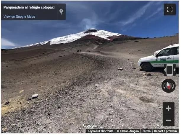 Parqueadero - Como visitar el Cotopaxi
