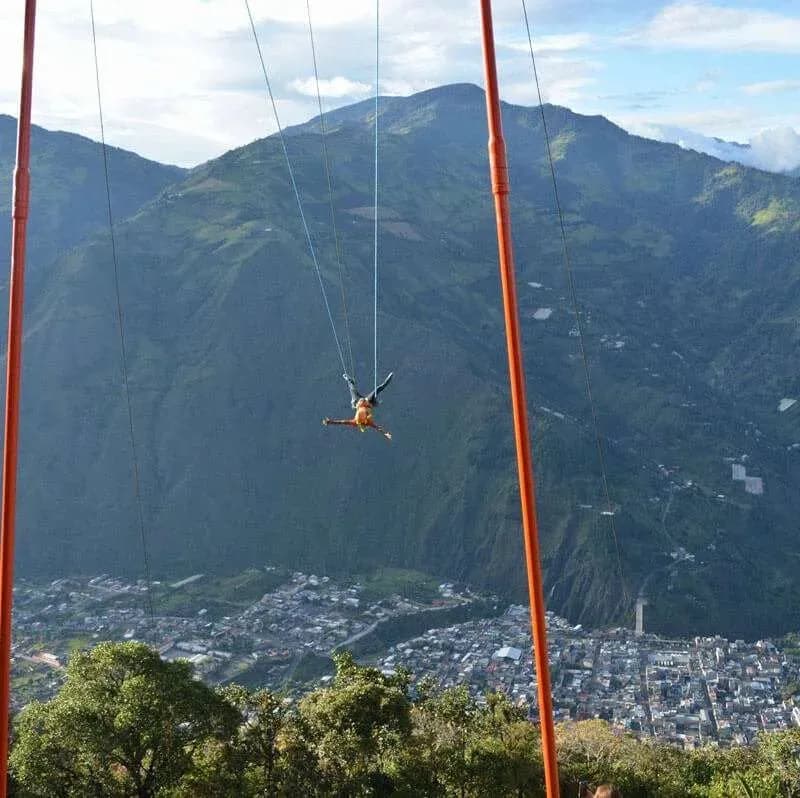 Que hacer en Baños - Columpio fantasias de volar
