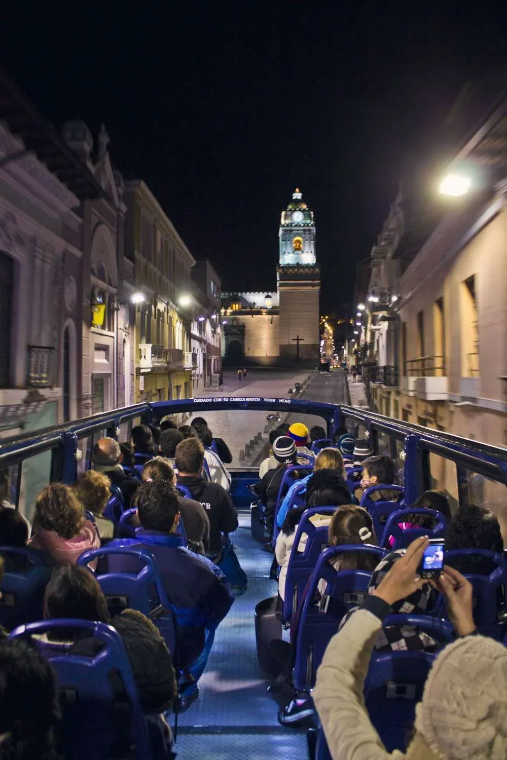 quito at night centro historico de quito