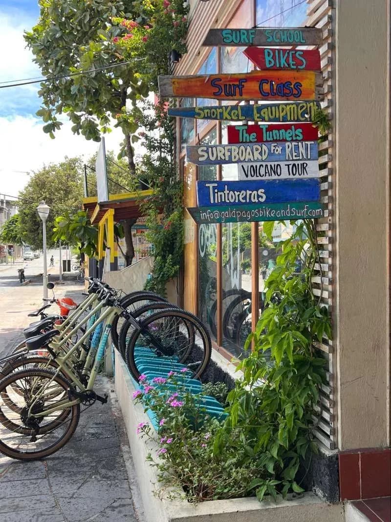 Renta de bicicletas en Puerto Villamil - Cosas que hacer en Galapagos