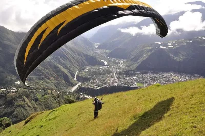 Things to do in Banos Ecuador - Parapente
