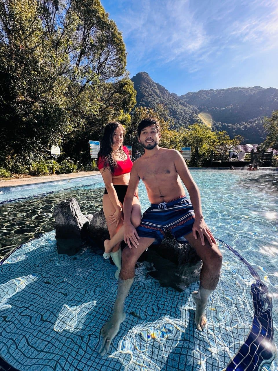 Piscinas del balneario en Termas de Papallacta 4